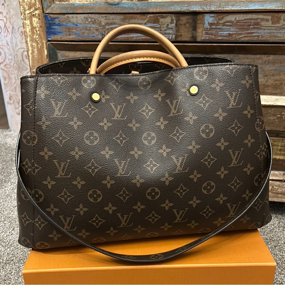 Louis Vuitton Monogram Montaigne GM with Strap